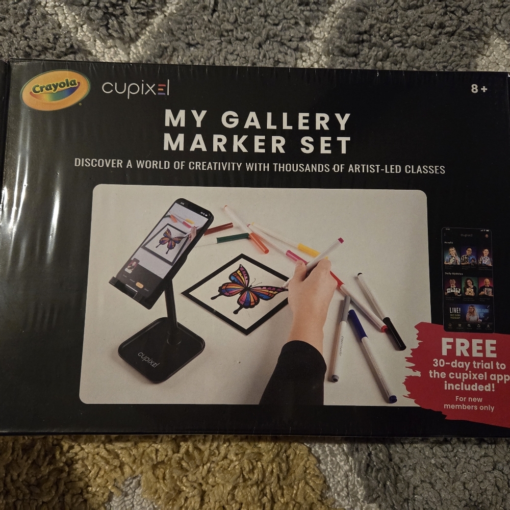 Crayola cupixel my gallery marker set